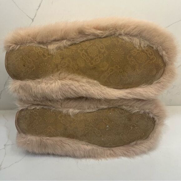 UGG Women's Fluffy Slippers - Light Pink - Picture 7 of 7